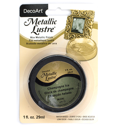 DecoArt - Metallic Lustre, Champagne Ice
