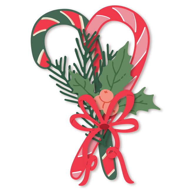 Honey Bee - Lovely Layers: Candy Cane - Honey Cuts