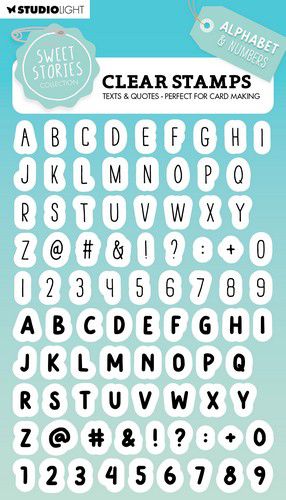 Studio Light Clear Stamp Sweet Stories nr.559