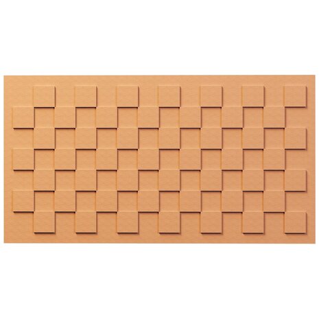 Sizzix • 2D Mini Embossing Folder by Letters by Shells Checkered Pattern