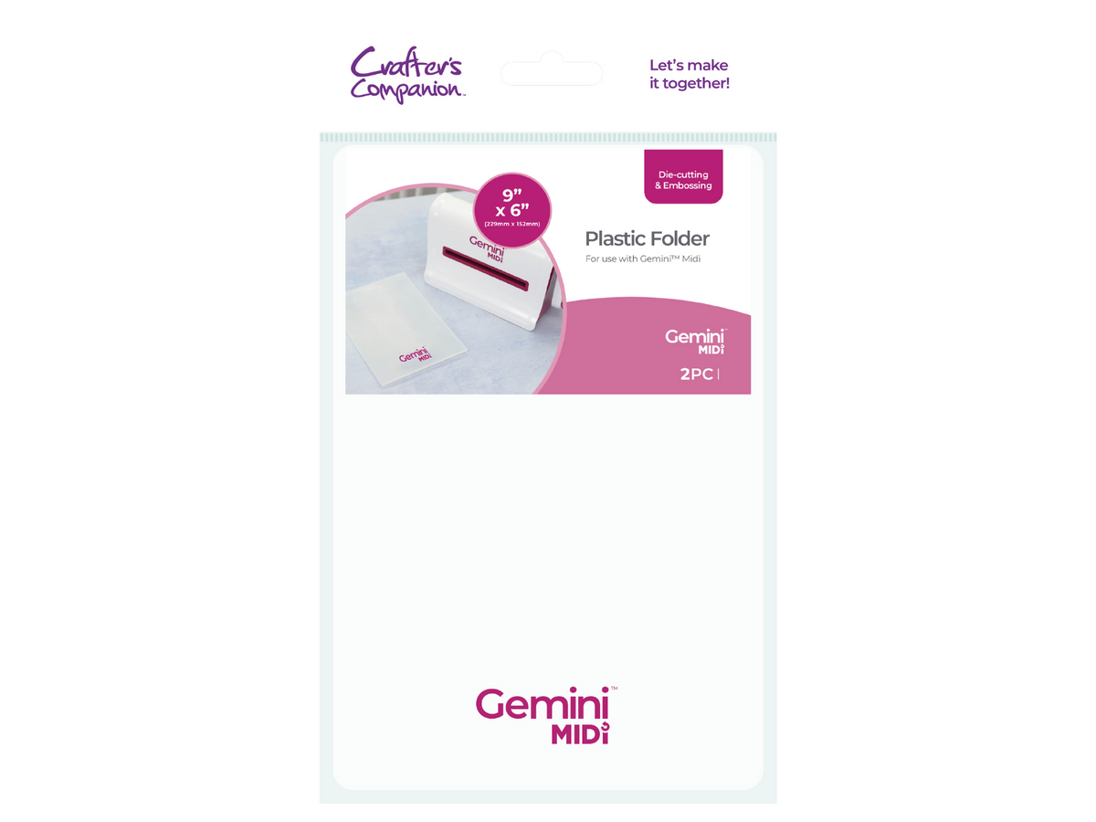 Gemini Mini Accessories - Plastic Folder - 2 Pakc