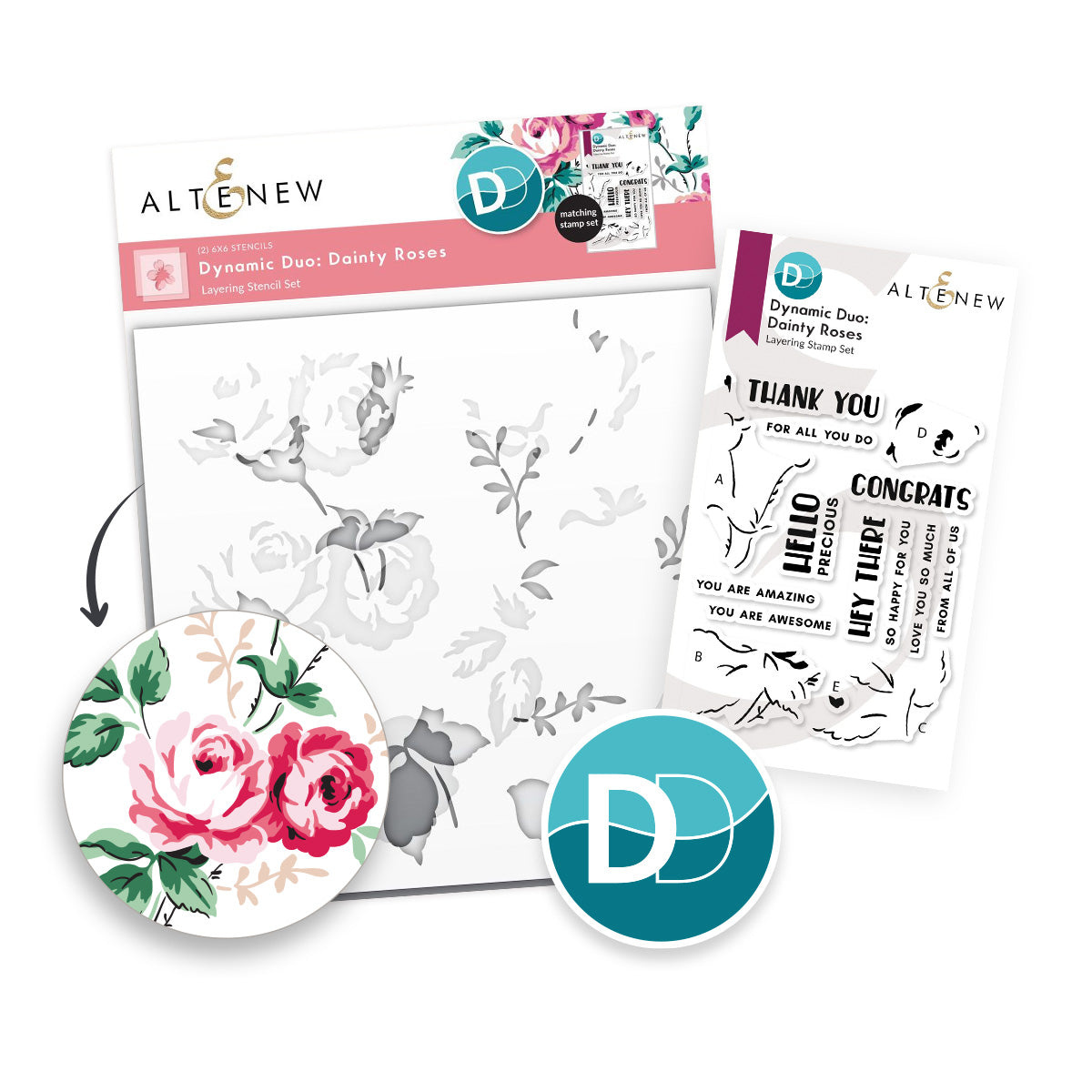 Altenew Mini Delight: Delicate Butterfly Stamp & Die Set