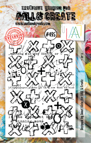 AALL and Create - Stamp Set A7 + or x