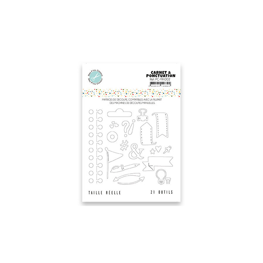 Dies Carnet et ponctuation - Mes P'tits Ciseaux