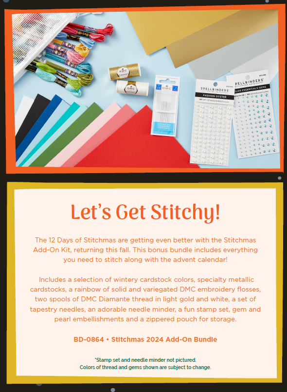 Spellbinders - Stitchmas 2024 Add-On Kit