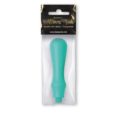 Stamperia - Handle for Seals Turquoise Wax and Seals