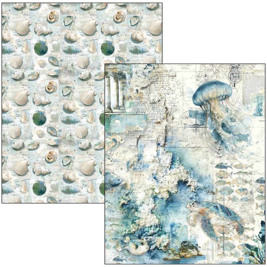 Ciao Bella - Edge of the Ocean A4 Maxi Mixed Media Book
