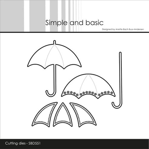 Simple and Basic die "Umbrella" Simple and Basic die "Umbrella"