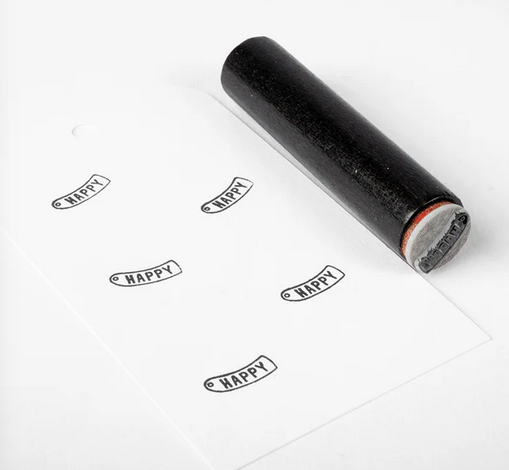 Alexandra Renke - Akzent-Stempel 'Mini Etikett Happy'