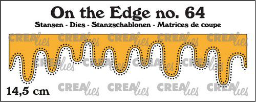Crealies On the Edge Tropfender Honig & Zuckerguss