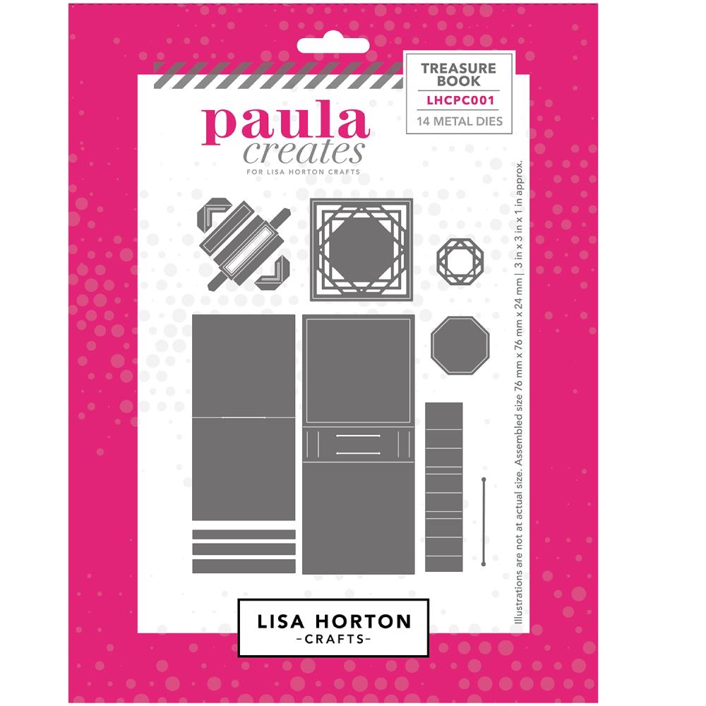 Lisa Horton Crafts Paula Creates Die Set - Treasure Book