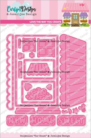 CarlijnDesign - Snijmallen Our House CarlijnDesign - Snijmallen Our House
