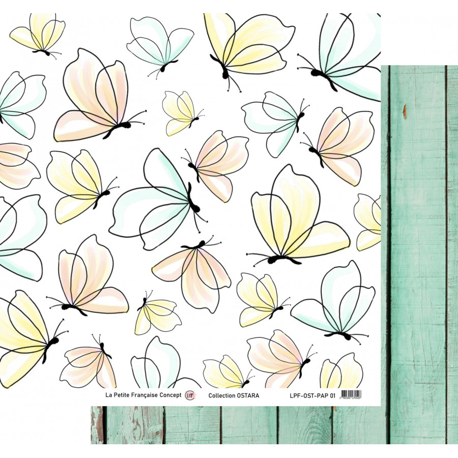 Desingpaper - Ostara 1 - La Petite Française Concept Desingpaper - Ostara 1 - La Petite Française Concept