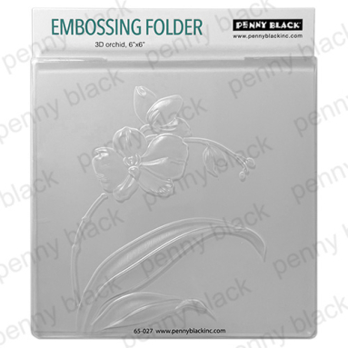 Penny Black - 3D ORCHID (EMBOSSING FOLDER)