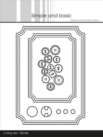 Simple and Basic die "A6/A7 - Reverse rounded corners" 