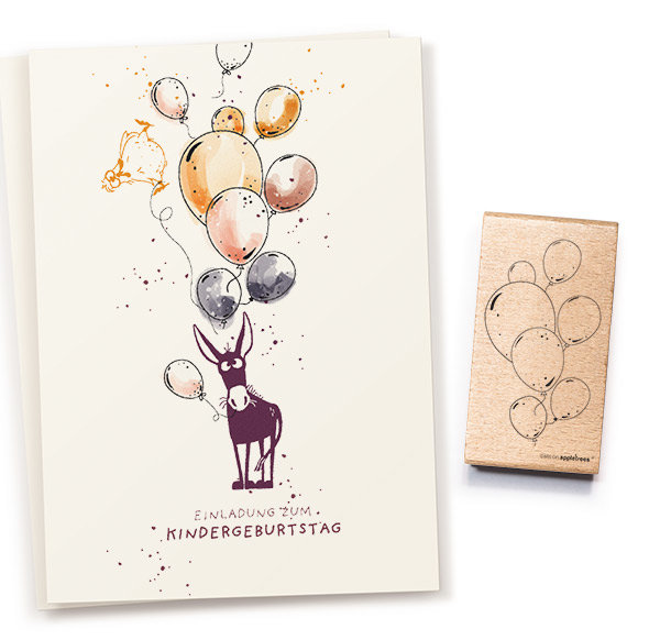 cats on appletrees - Stempel Luftballonstrauß cats on appletrees - Stempel Luftballonstrauß