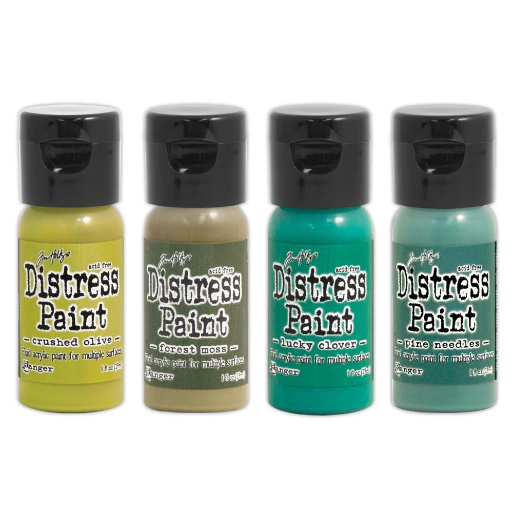 Tim Holtz Distress Paint W/Flip Top - Paint Kit #3 Tim Holtz Distress Paint W/Flip Top - Paint Kit #3