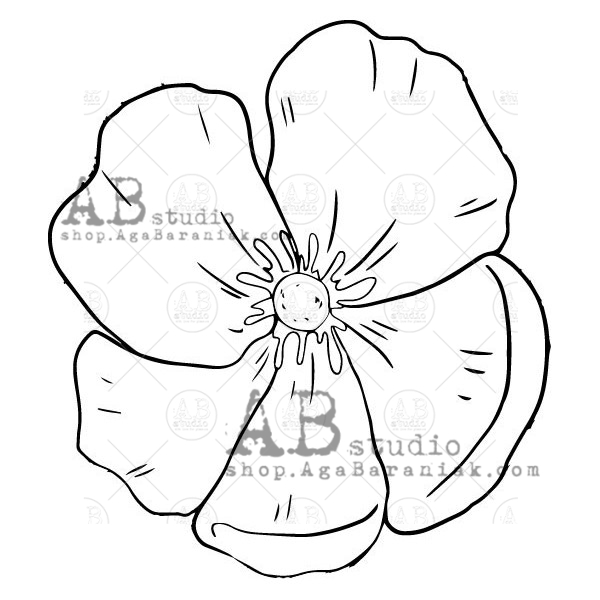 rubber-stamp-id-487-flower
