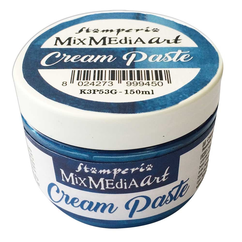 stamperia-cream-paste-metallic-blue-150ml-k3p53g