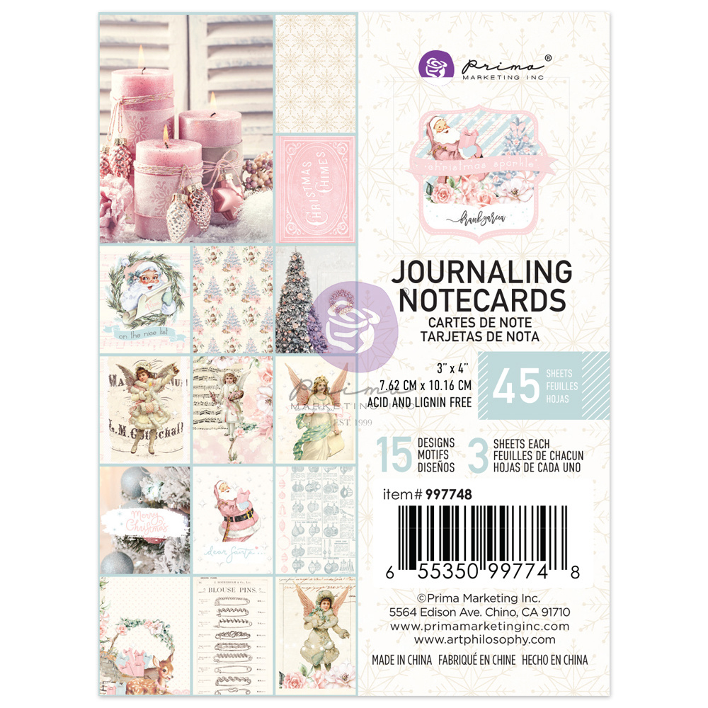 prima-marketing-christmas-sparkle-3x4-inch-journal