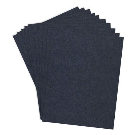 Spellbinders - Indigo 8.5x11 Inch ColorWheel Cardstock (10 Sheets)