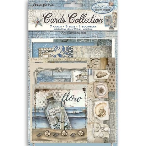 Stamperia - Silent Sea Cards Collection