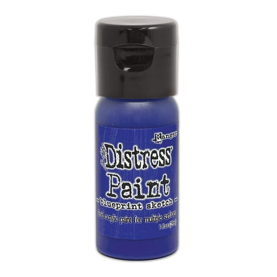 Ranger - Tim Holtz Distress Paint Flip Top Blueprint Sketch 1 fl oz (29 ml)