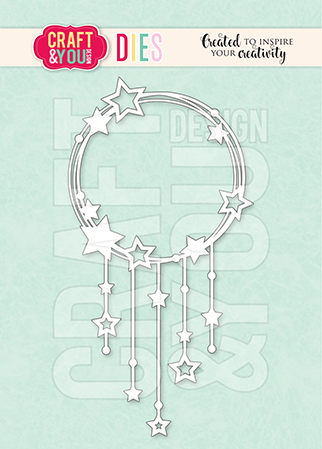 Craft & You - Dies "Starry Wreath" Craft & You - Dies "Starry Wreath"
