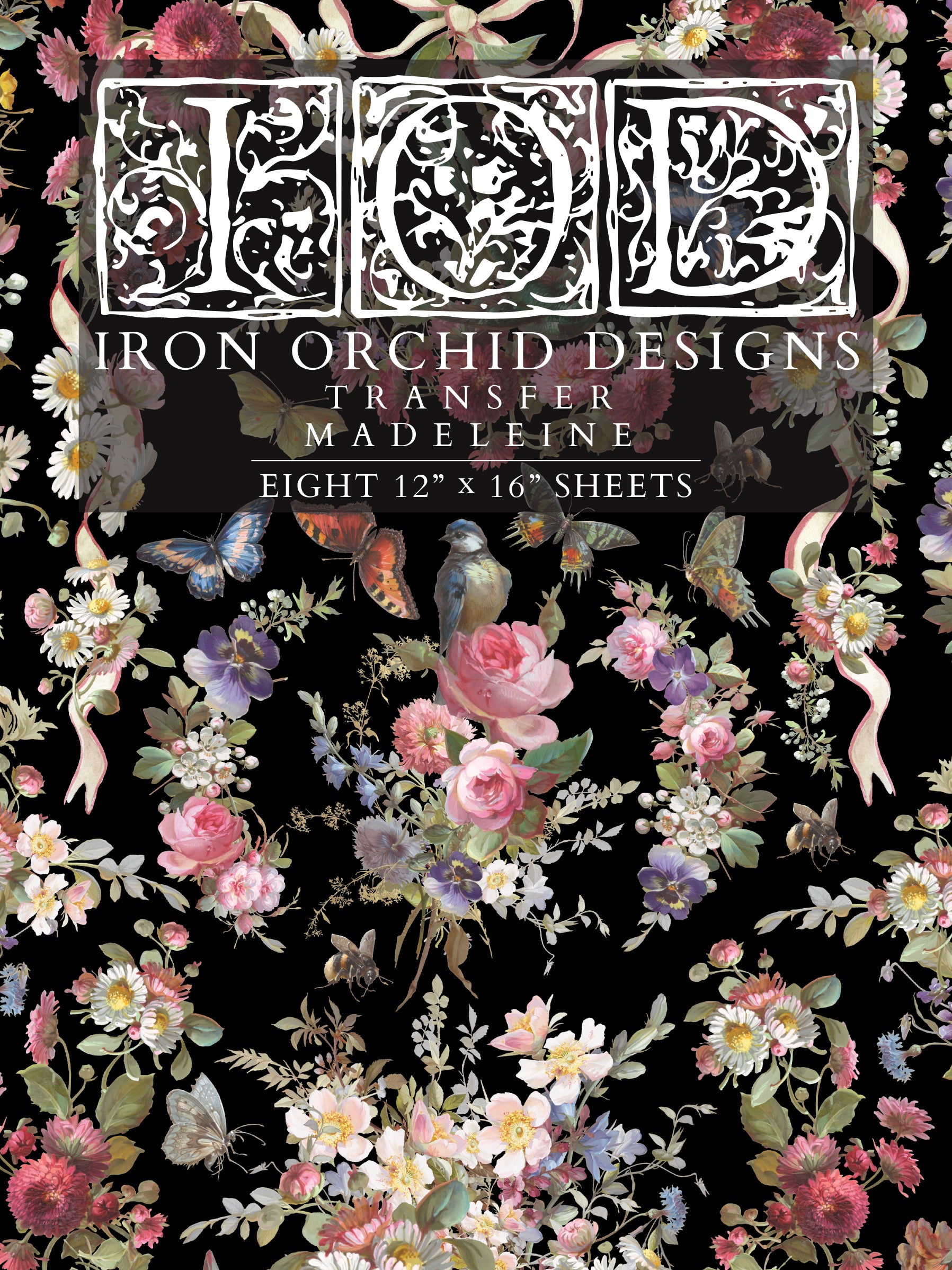 IOD - Iron Orchid Designs - Transfer - Madeleine