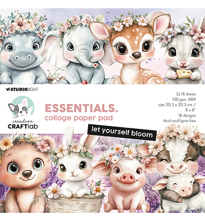  Paper Pad Let yourself bloom Essentials nr.361