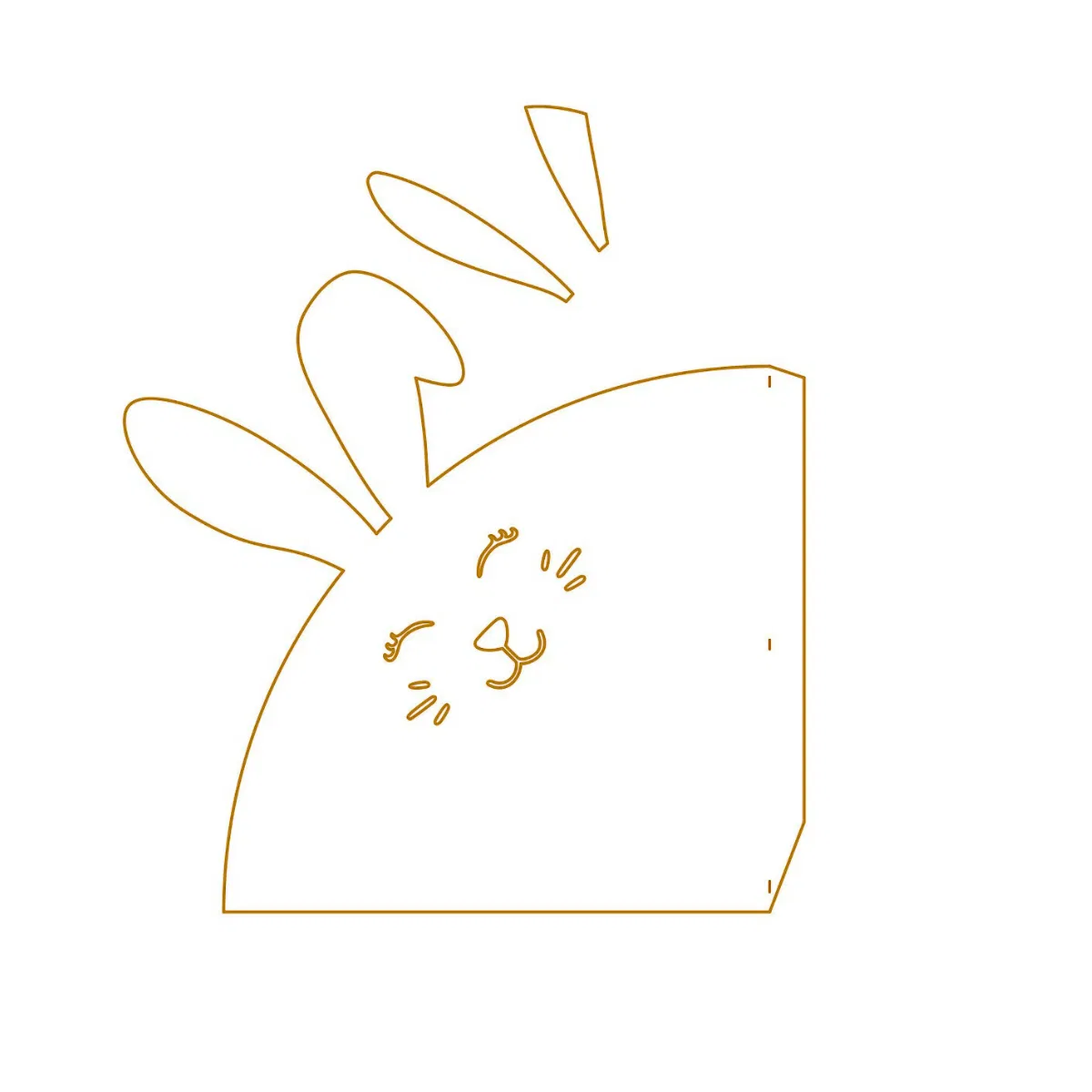 Creative Depot - Die - Spitztüte Osterhase