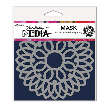 Ranger • Dina Wakley MEdia Stencils Pointy Doily