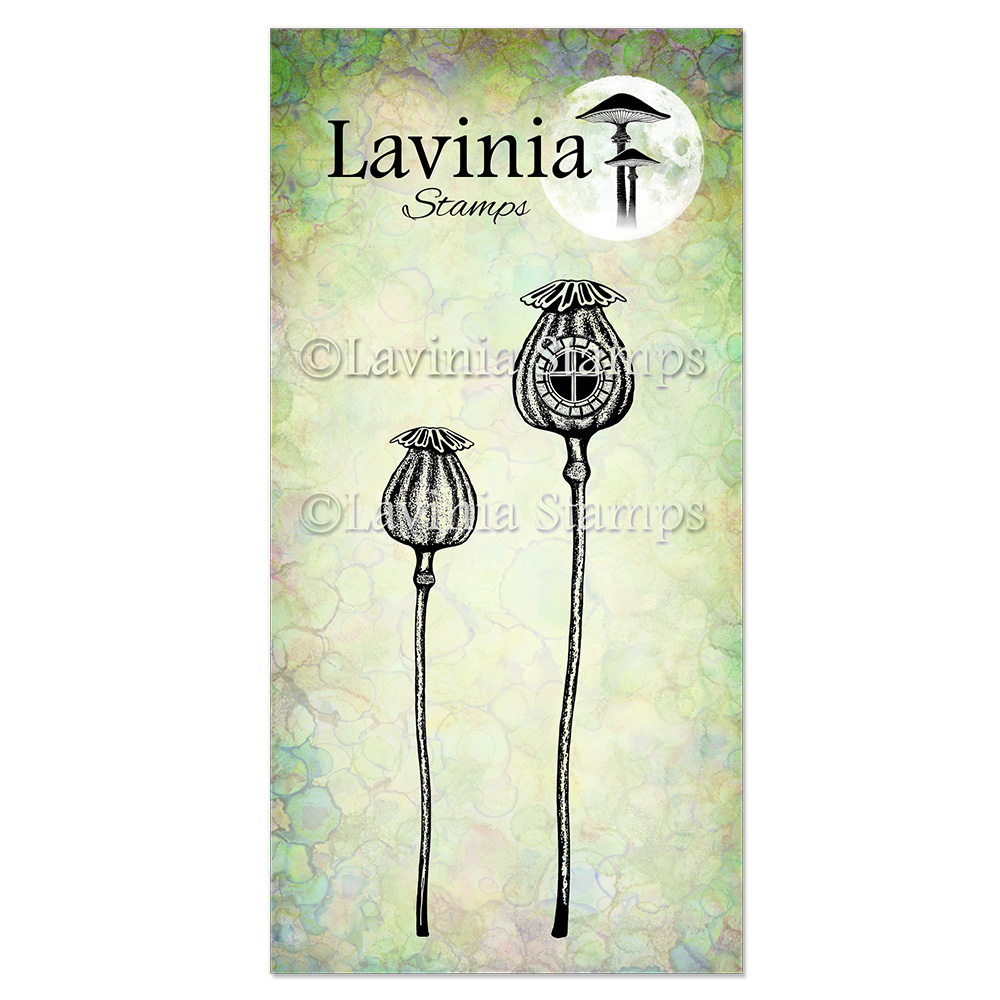 Lavinia Stamps -  Poppy Dwellings Stamp