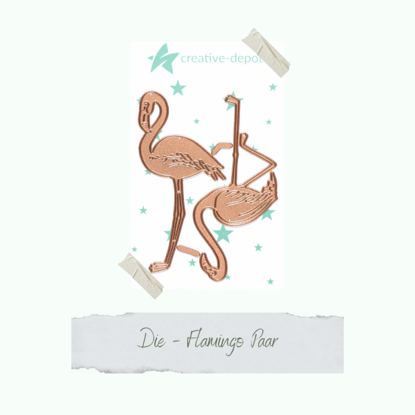 Creative Depot -  Die - Flamingo Paar 