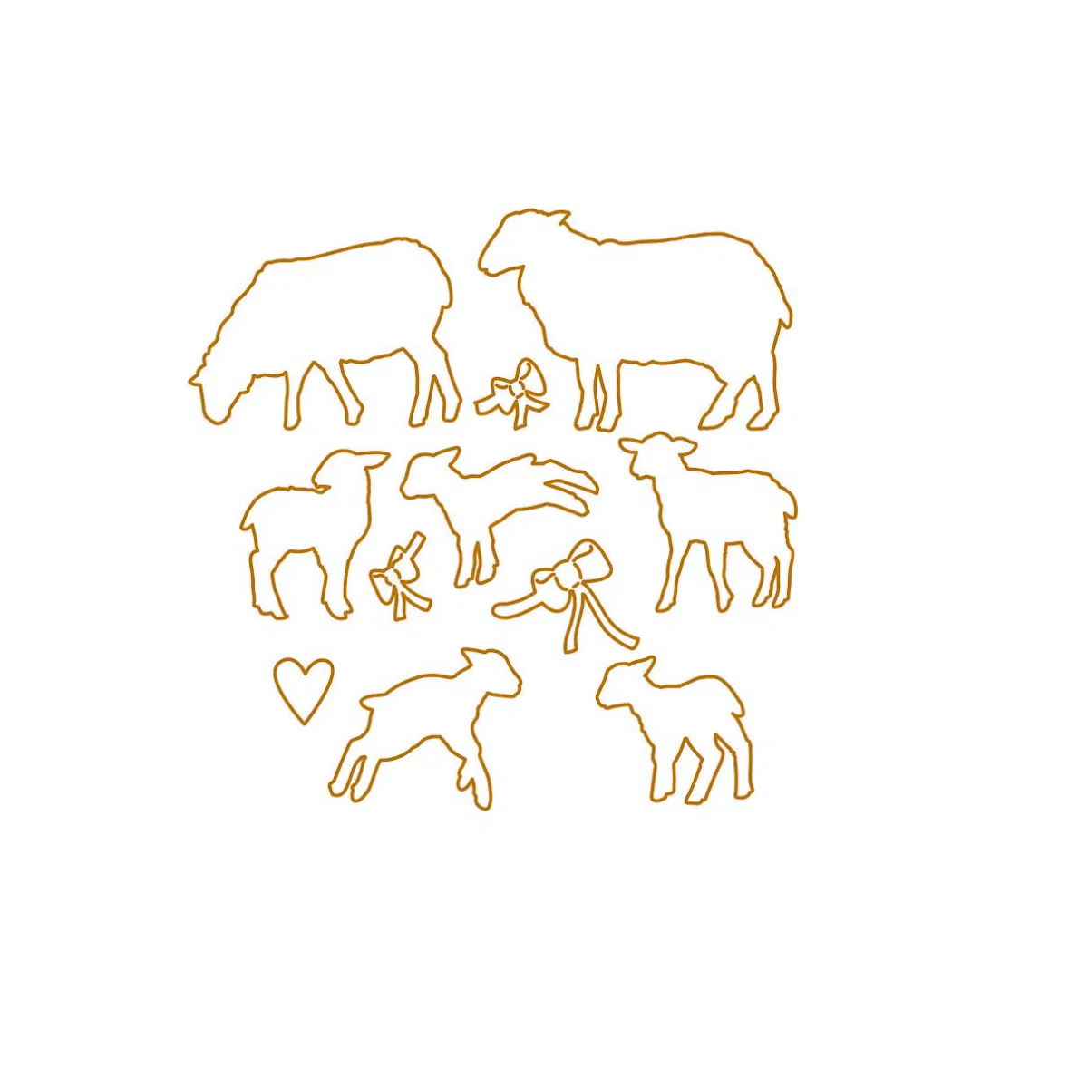 Creative Depot - Die - Osterlämmchen