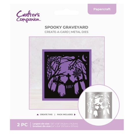 CC - Halloween Create-a-Card Dies Spooky Graveyard