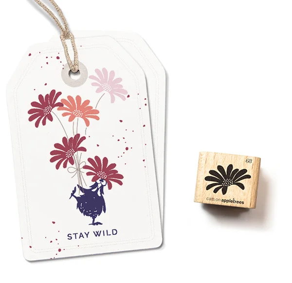 cats on appletrees - Stempel Blüte 68