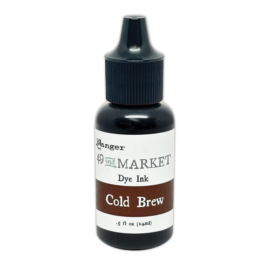Ranger - 49 & Market - Dye Ink Re-inkers Cold Brew 0.5 fl oz