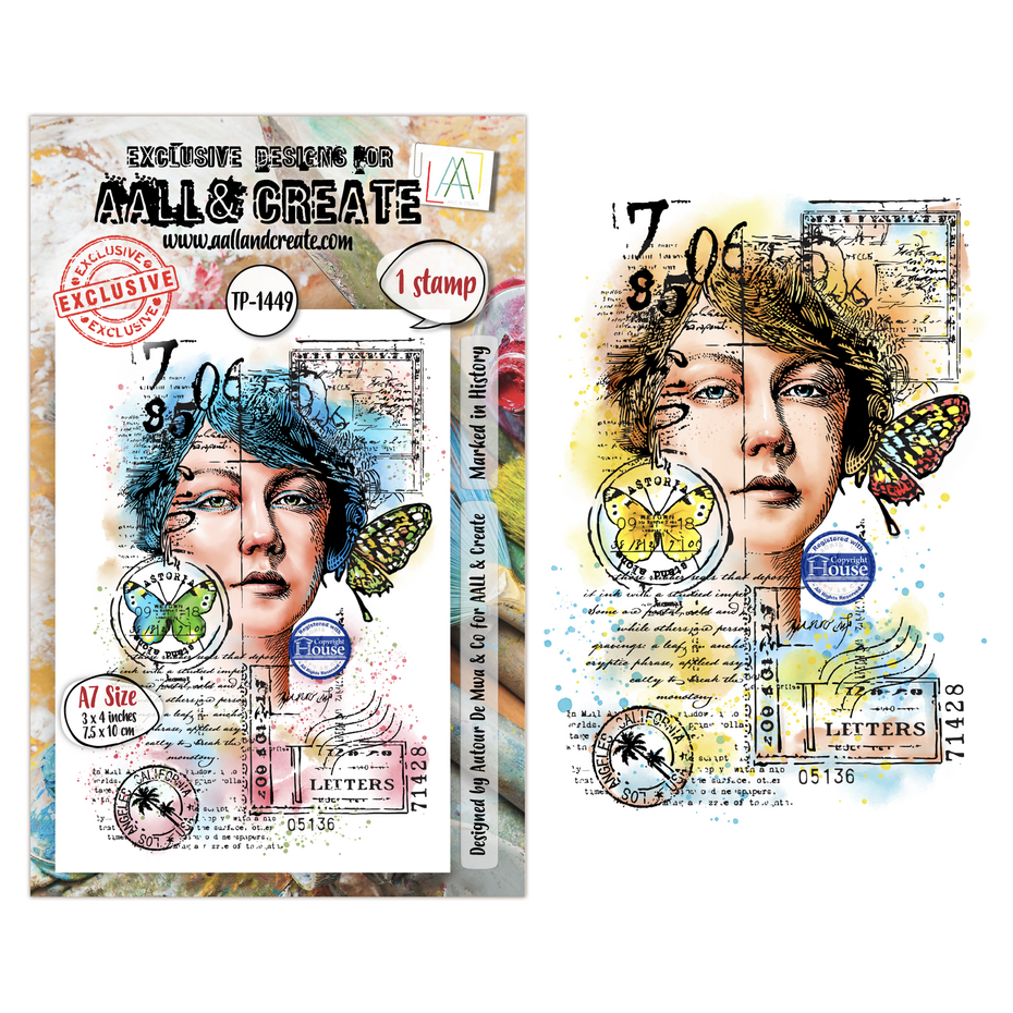 AALL & Create - Dispatch Transit A7 Stamp Sets Marked in History by Autour De Mwa & Co