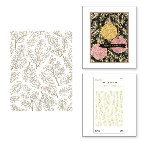 Spellbinders - Pine Sprays Hot Foil Plate 