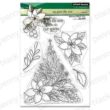 Penny Black - Up goes the Tree (clear stamps)
