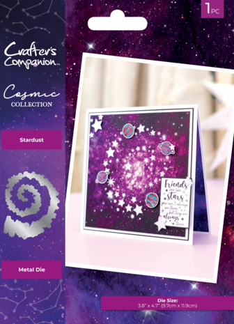 Crafter's Companion - Cosmic Collection Metal Die Stardust  Crafter's Companion - Cosmic Collection Metal Die Stardust