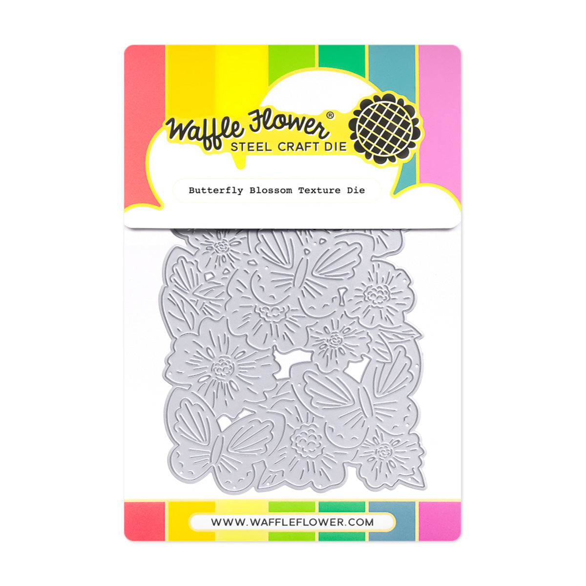 Waffle Flower Butterfly Blossom Texture Die Waffle Flower Butterfly Blossom Texture Die