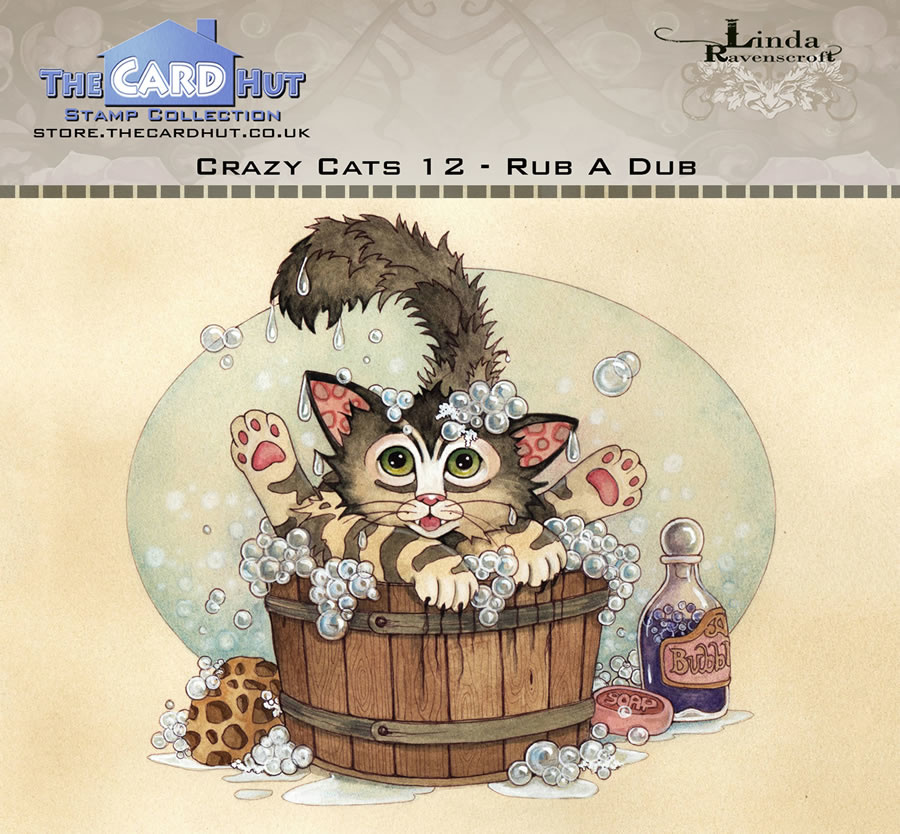 the-card-hut-crazy-cats-rub-a-dub-clear-stamps-lrc(1) the-card-hut-crazy-cats-rub-a-dub-clear-stamps-lrc(1)