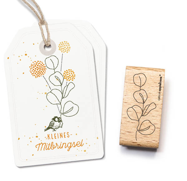 cats on appletrees - Stempel Eukalyptuszweig Outline cats on appletrees - Stempel Eukalyptuszweig Outline