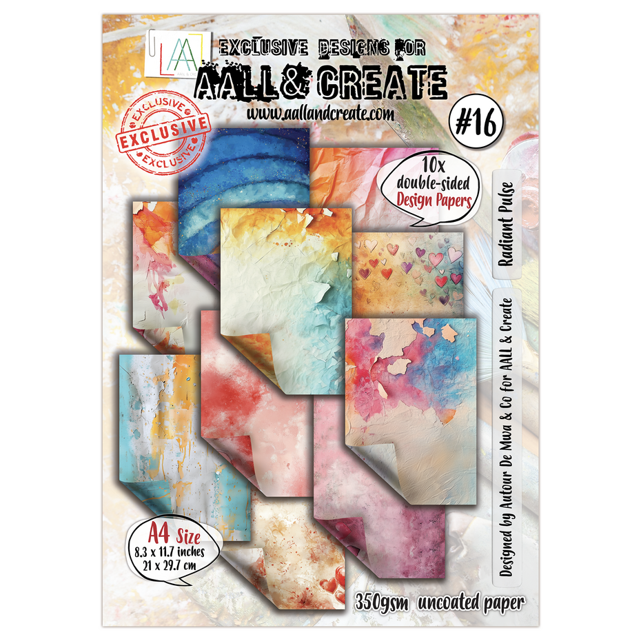 AALL & Create - Maker's Magic A4 Design Paper Radiant Pulse