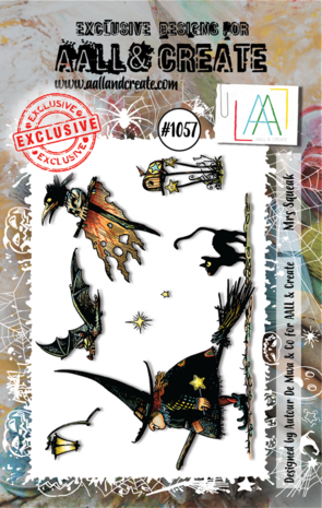 AALL and Create - Stamp Set A7 Mrs Squeak