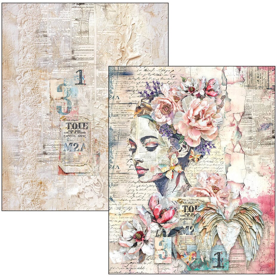 Ciao Bella - The Sound of Spring A4 Maxi Mixed Media Book