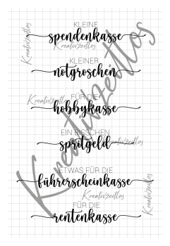 Kreativzeitlos -Geldgeschenk II A6
