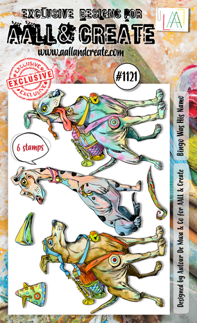 AALL and Create - Stamp Set A6 Bingo Was His Namo